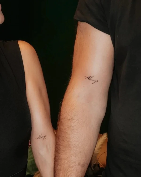 20 Couple Tattoo Ideas for Modern Lovers
