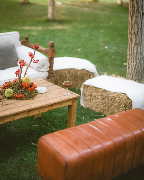A Chic Sun-Drenched Wedding Amongst a Free-Range Farm Estate