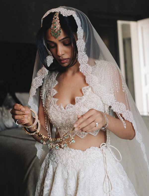 A Two-Day Indian Wedding Inspired by French Bistros, European Gardens & Family Traditions