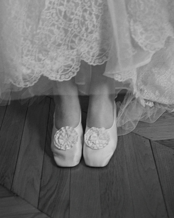 A Romantic Parisian Wedding in a Cinematic Open-Air Abbey