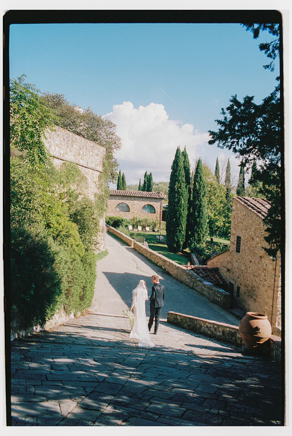 Inside Influencer Grace Nicholas’s Vintage-Style Wedding in Tuscany, Captured Entirely on Film