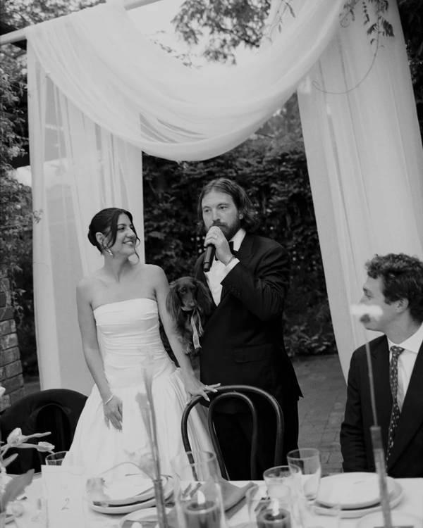 An Intimate Santa Barbara Wedding Framed by Lush Gardens & Light