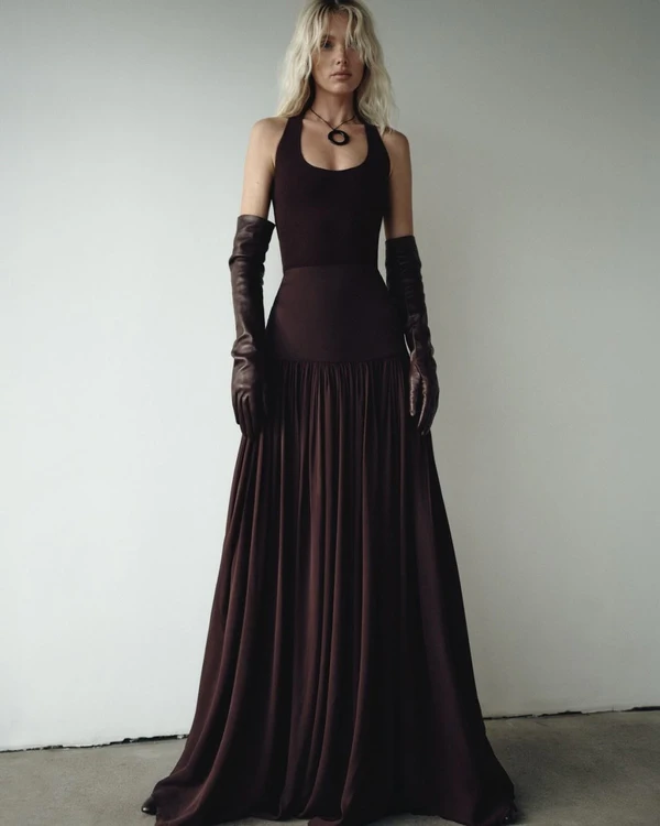 The Color of the Season: 20 Chocolate Brown Wedding Guest Dresses