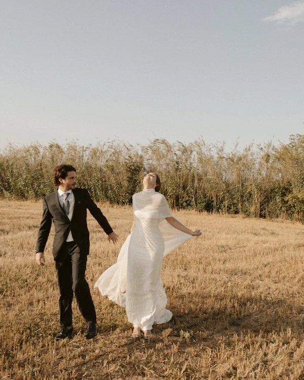 A Poetic Wedding in a Charming Barcelona Village