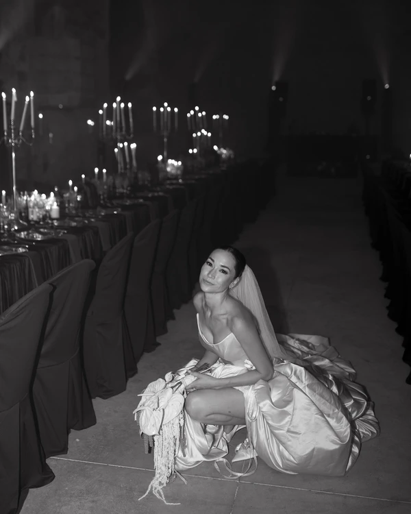 A Top Hollywood Costume Designer's Fairytale Wedding in a Spanish Monastery