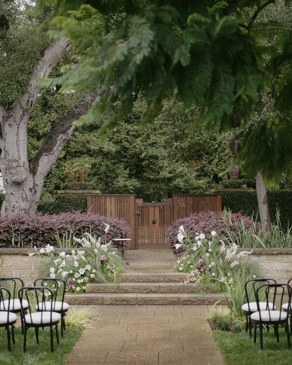 An Intimate Vintage-Inspired Garden Wedding in California