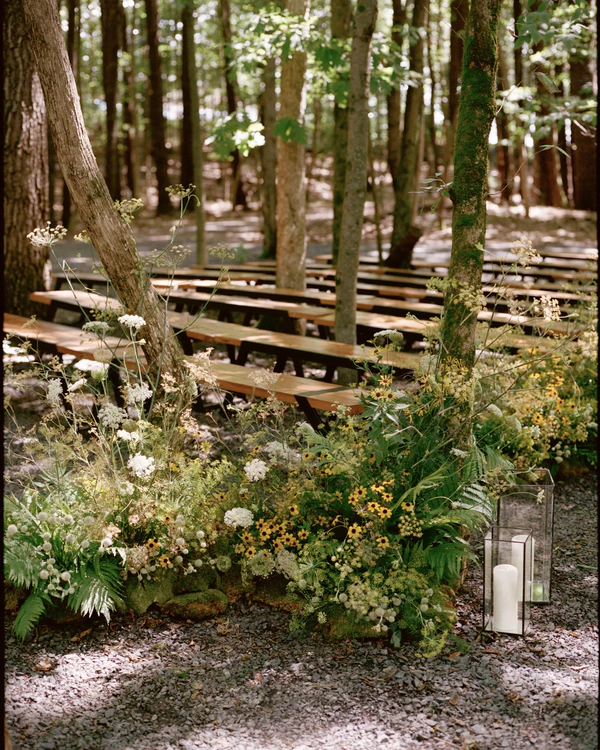A Wild Woodland Wedding in Upstate New York — photo 1