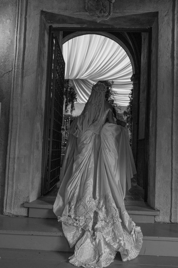 Vintage-Inspired Couture Takes Center Stage at This Chicly Curated Castle Wedding in Rome