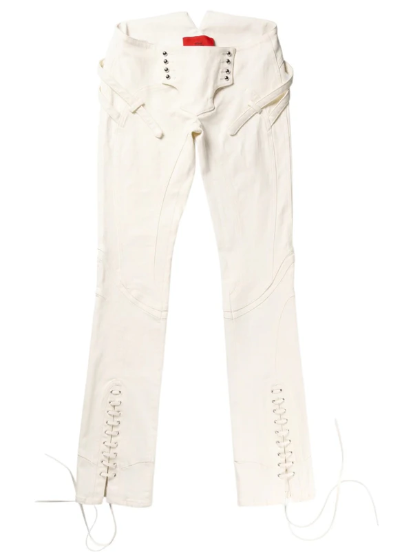 <a href="https://dilarafindikoglu.com/products/drama-of-exile-jeans?variant=57228701237625">DILARA FINDIKOGLU Pants</a>, $2372