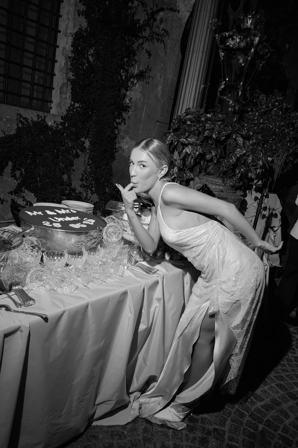 Vintage-Inspired Couture Takes Center Stage at This Chicly Curated Castle Wedding in Rome