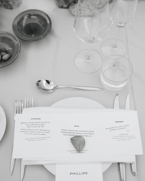 A Designer's Chicly Curated Wedding at Neuendorf House in Mallorca