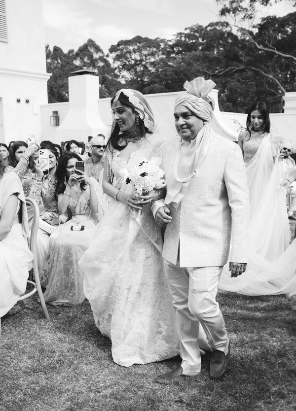 A Two-Day Indian Wedding Inspired by French Bistros, European Gardens & Family Traditions