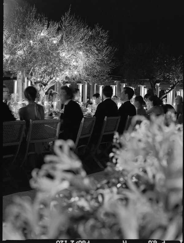 A Cinematic & Artistic Color-Washed Wedding Weekend at Amanzoe in Greece