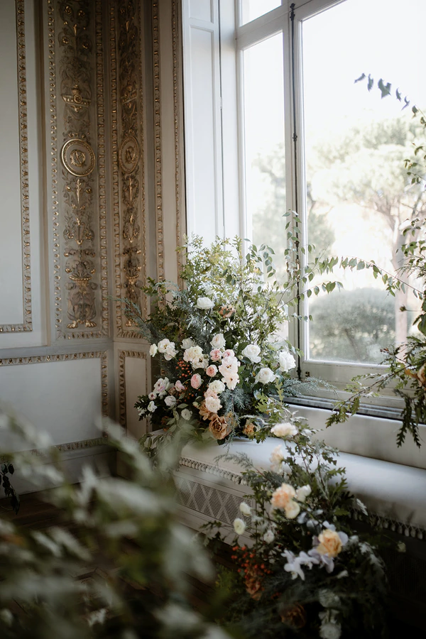 Romantic Wedding Day at the Enchanting Villa Aurelia