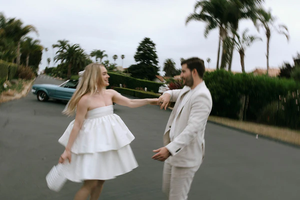 Chic pre-wedding shoot in Santa-Barbara — photo 11