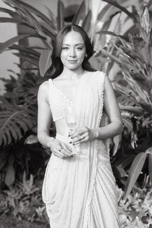 A Bold & Artfully Designed Wedding on the Lush Tropical Shores of Oahu, Hawaii