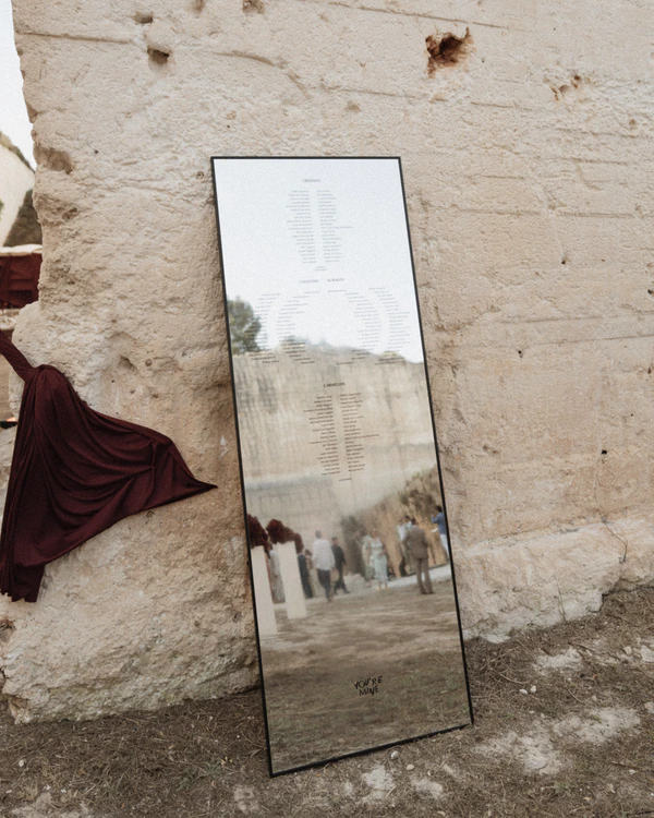 An Intimate Menorca Quarry Wedding with Avant-Garde Design & Vintage Bridal Looks