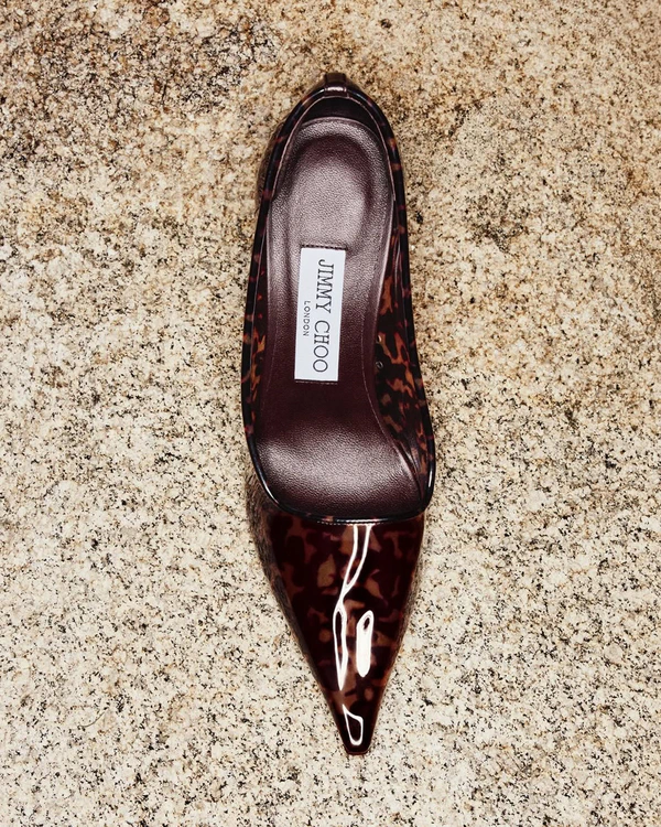 <a href="https://us.jimmychoo.com/en/women/shoes/ixia-95/amber-tortoiseshell-tpu-pumps-IXIA95TQP071946.html#page=2&start=1">JIMMY CHOO Ixia 95</a>, $1,050