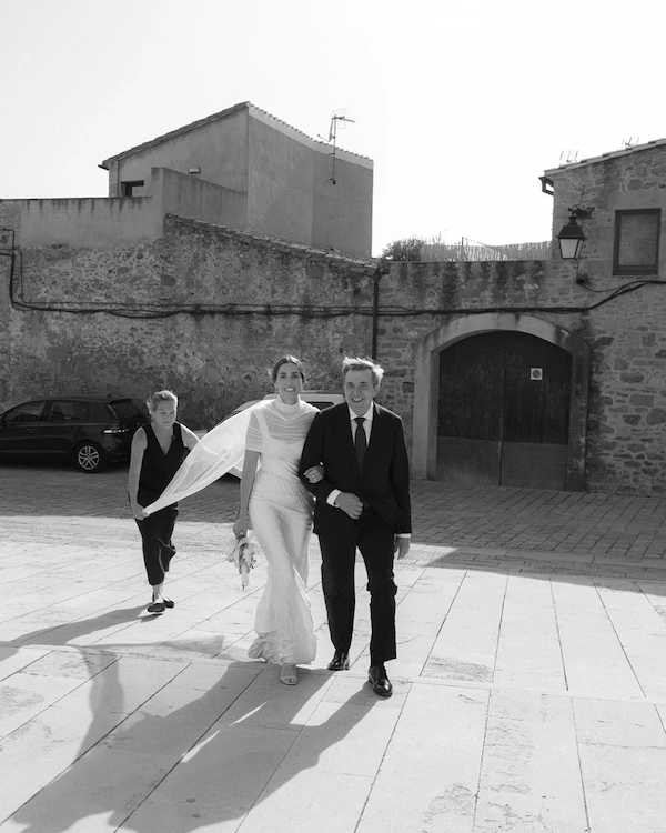 A Poetic Wedding in a Charming Barcelona Village