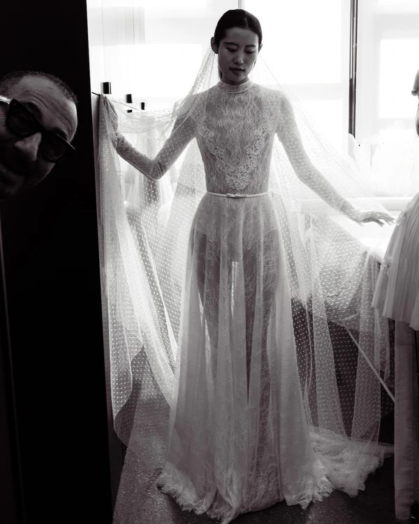 In the Atelier with House of Gilles for New York Bridal Fashion Week Fall 2026