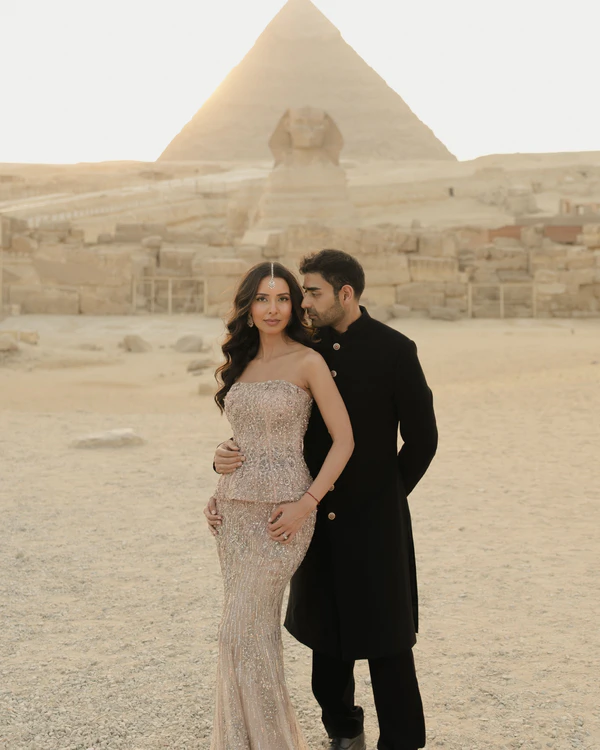 A Refined Multi-Day Wedding with an Iconic Reception at the Pyramids of Giza