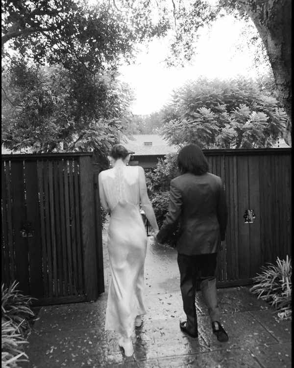An Intimate Vintage-Inspired Garden Wedding in California