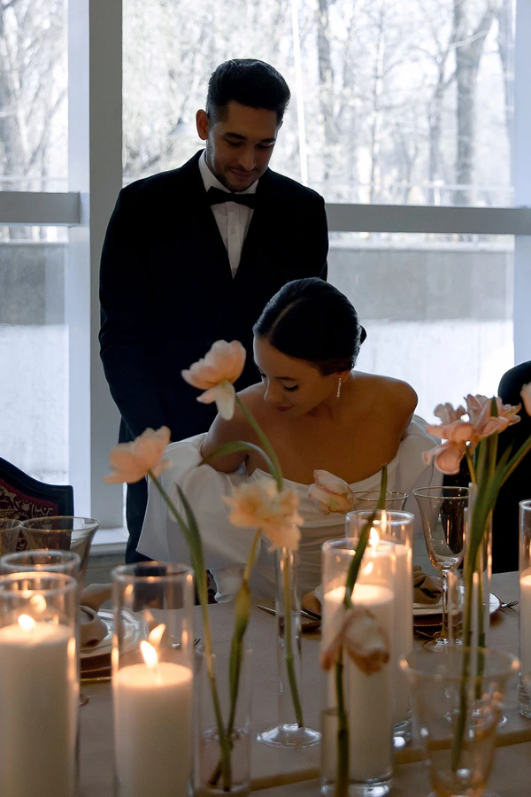 Creative Showcase with Minimalistic Decor from Mon Cheri Wedding Agency