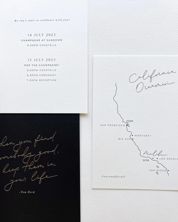 50 Elegant Calligraphy Stationery Designs