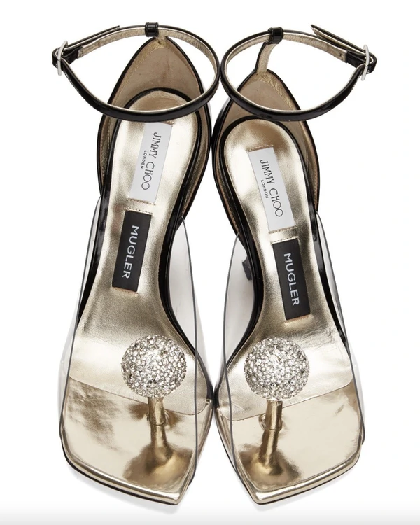 15 Trendy Transparent Wedding Shoes