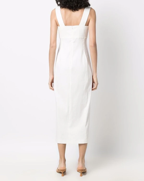 White Linen Dresses for a Summer Wedding