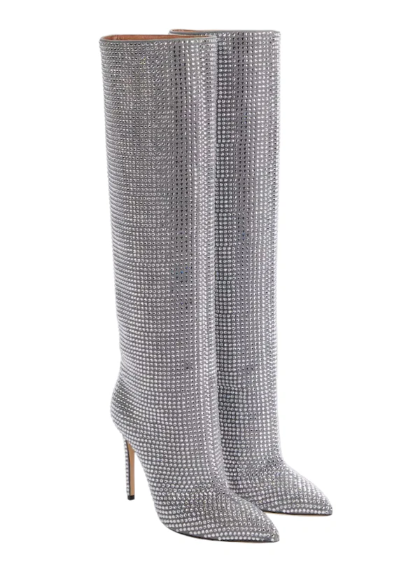 <a href="https://www.mytheresa.com/us/en/women/paris-texas-embellished-suede-knee-high-boots-grey-p00584085">PARIS TEXAS Boots</a> from Mytheresa, $1316