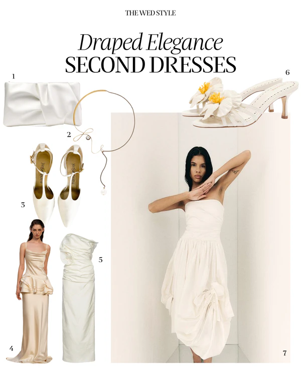 THE WED Style: Second Wedding Dresses
