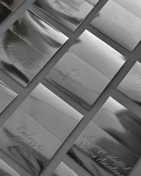 Trend: Mixed Metal Stationery & Signage