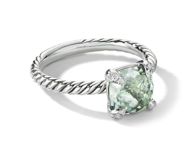 Light Green Engagement Rings
