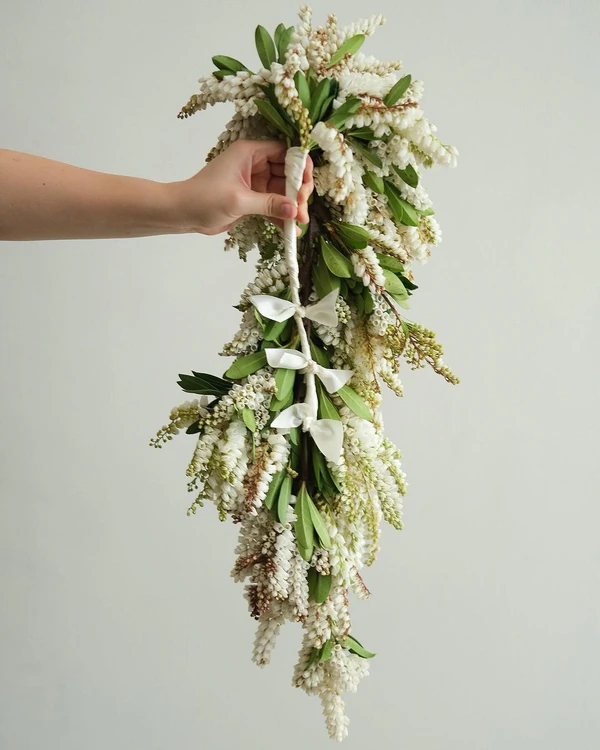 Cascading Flower Bouquets