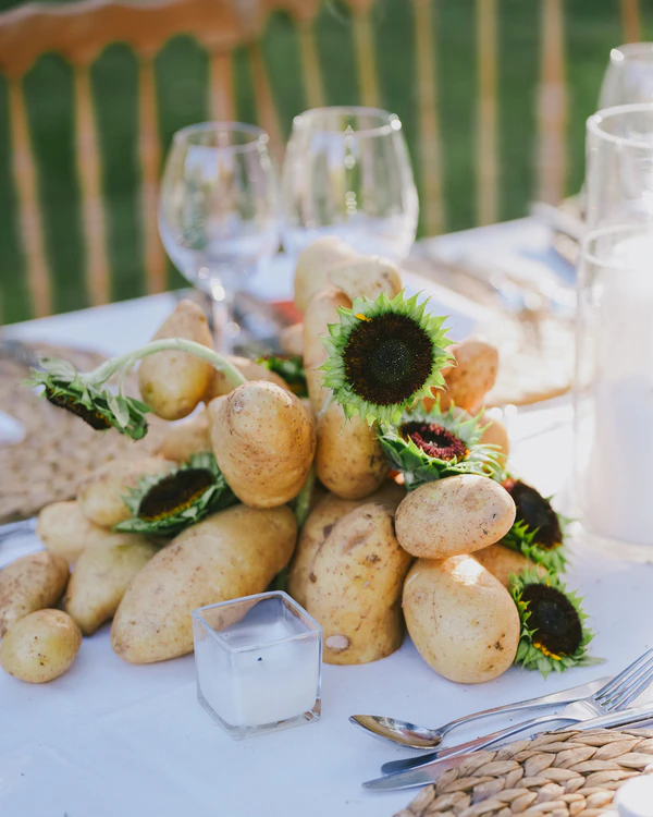 A Chic Sun-Drenched Wedding Amongst a Free-Range Farm Estate