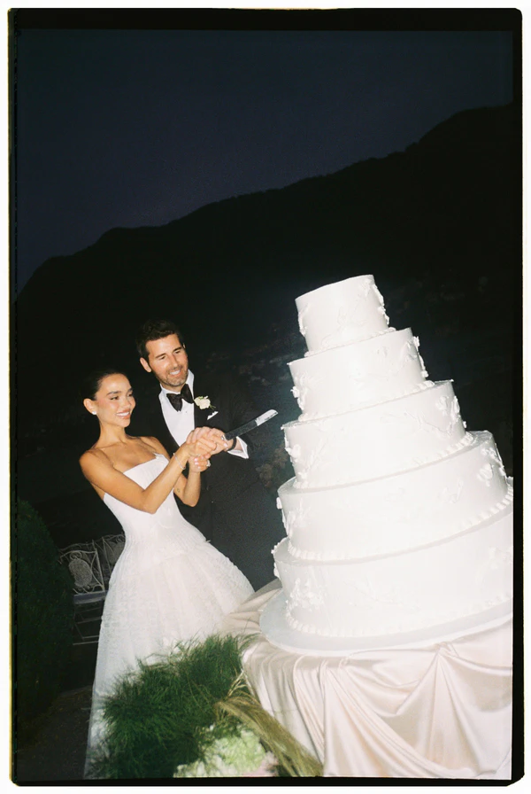 Brittany Netta’s Cinematic Lake Como Wedding Featuring a Bespoke Danielle Frankel Gown