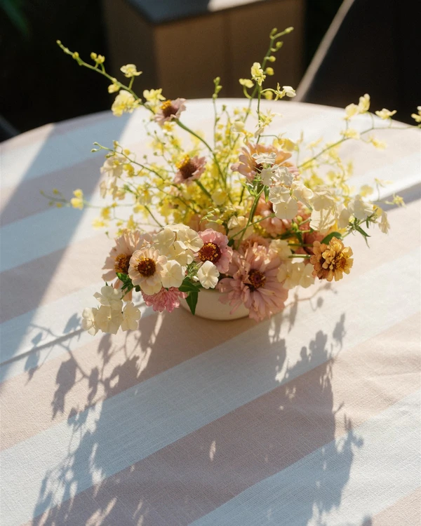 A Colorful & Relaxed Vintage Celebration in The Berkshires