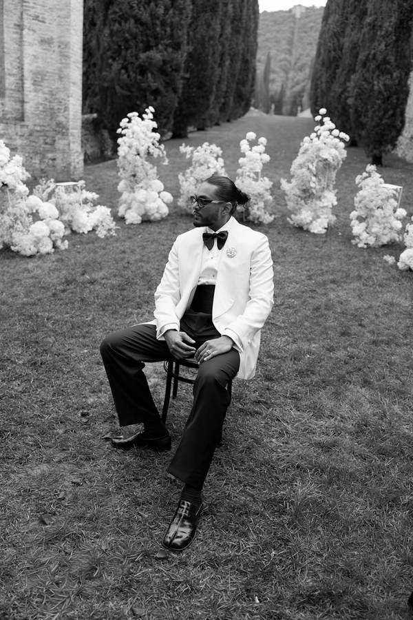 A Romantic Black-Tie Wedding Weekend at Villa Cetinale in Tuscany