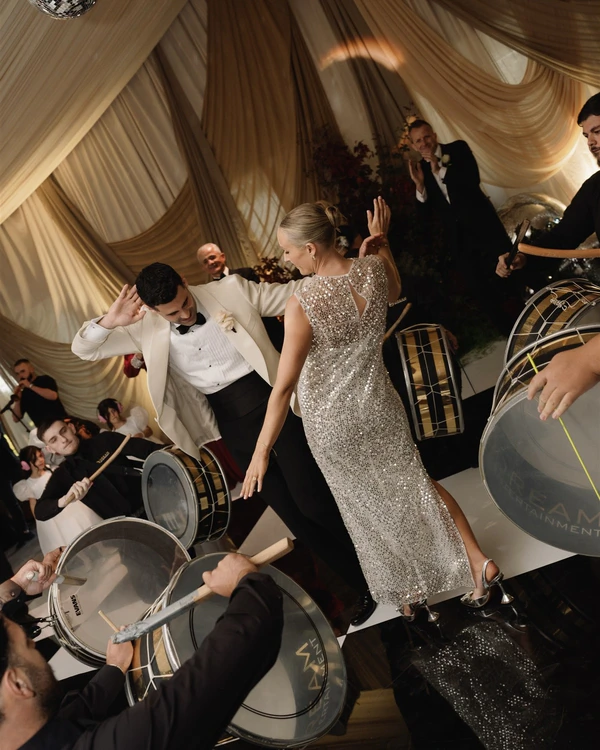 A Glamorous Jewel-Toned Wedding in the Australian Countryside