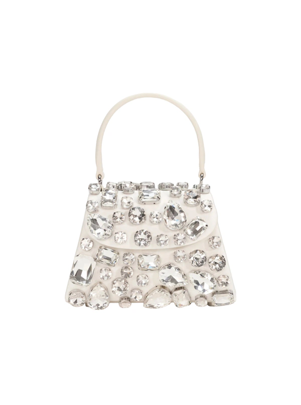 <a href="https://us.self-portrait.com/products/ss26-cream-multi-crystal-mini-bag">SELF-PORTRAIT Bag</a>, $650