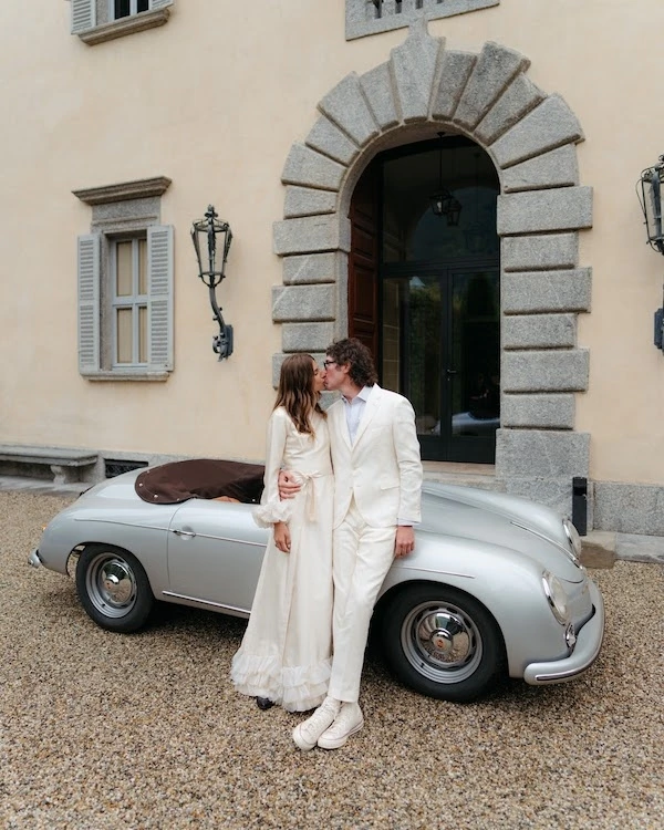 A Model & Musician's Chic Lake Como Wedding