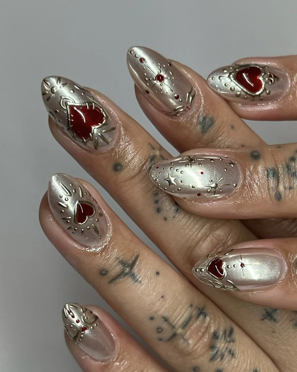 30 Trendy Valentine's Day Nail Designs to Try in 2025