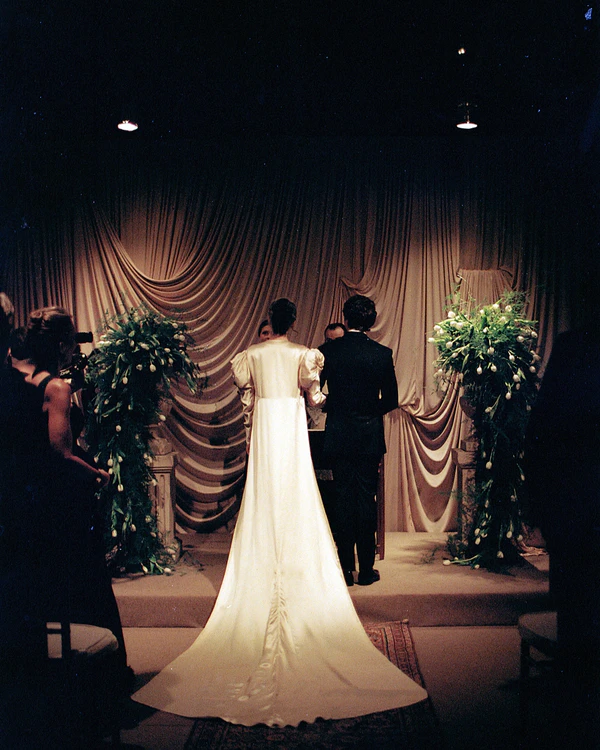 A Sentimental Two-Ceremony Wedding Woven with Vintage Fashion and Heirloom Charm