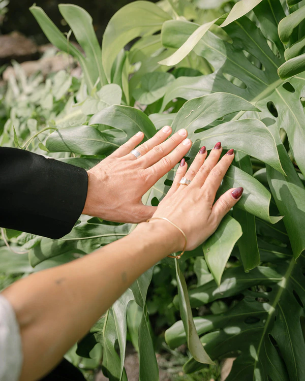 A Bold & Artfully Designed Wedding on the Lush Tropical Shores of Oahu, Hawaii