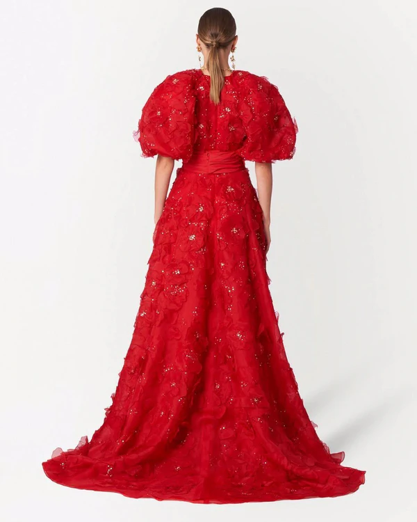 Do Colorful Wedding Dresses Have a Moment?