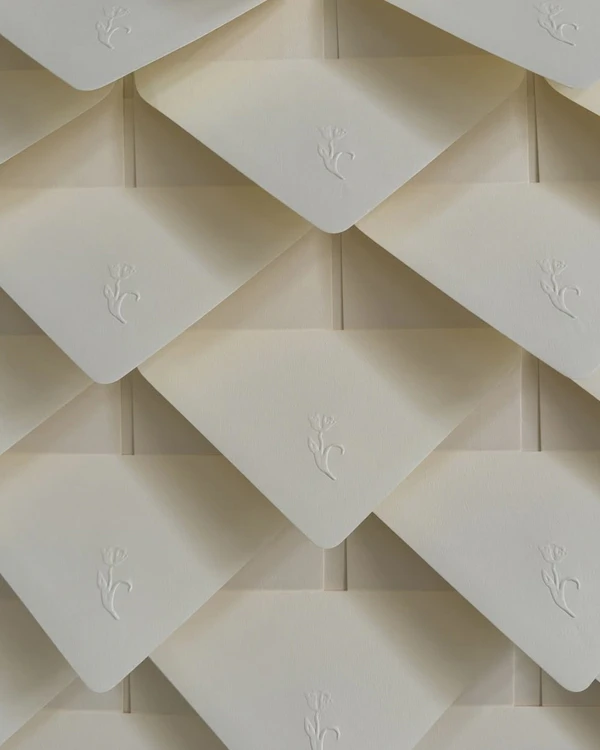 32 Blind Embossed Stationery Ideas