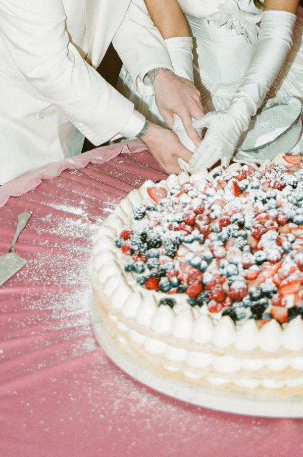 A Vibrant & Artistic Pink-Drenched Wedding in the Australian Countryside