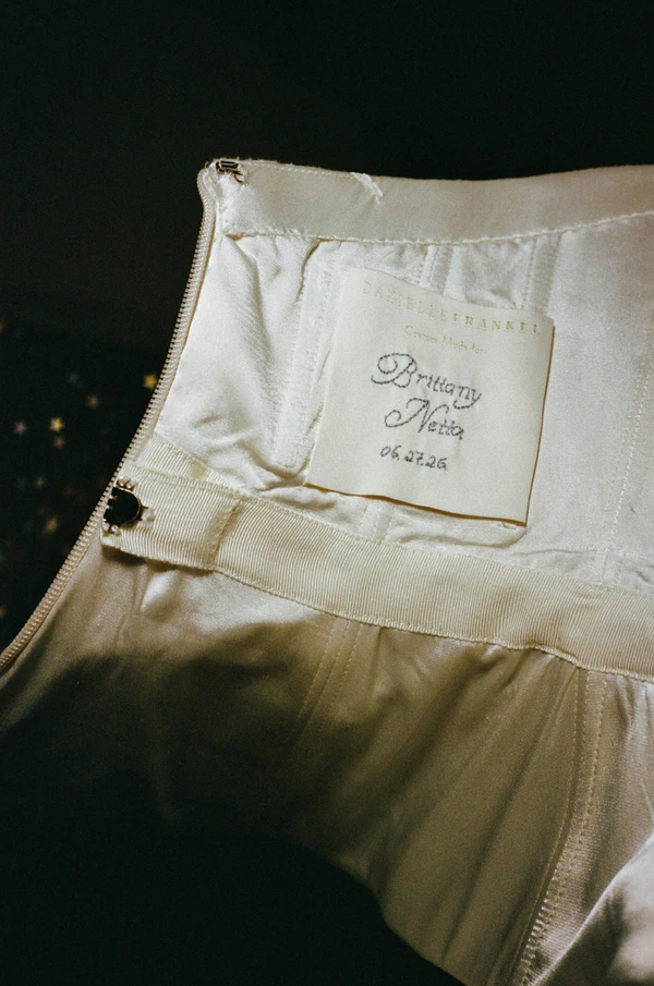 Brittany Netta’s Cinematic Lake Como Wedding Featuring a Bespoke Danielle Frankel Gown