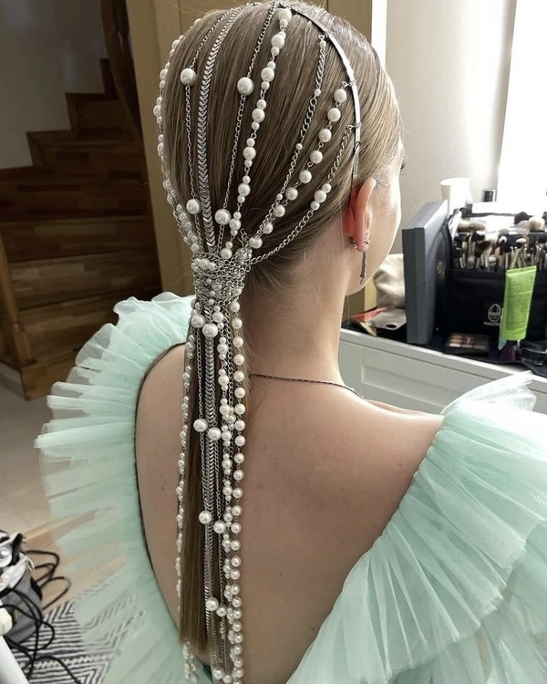 Hair Accessories With Rhinestones